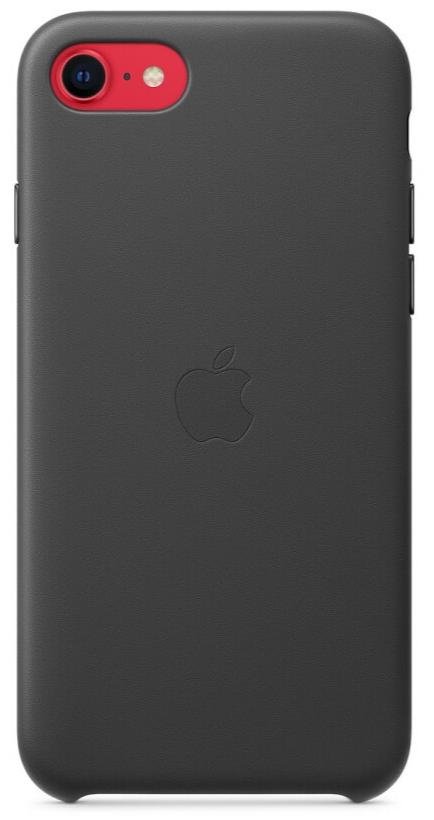 Чохол-накладка Apple для iPhone SE - Leather Case Black