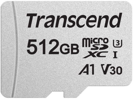 Карта пам'яті Transcend 300S Micro SDXC 512GB (TS512GUSD300S-A)