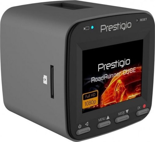 Відеореєстратор Prestigio RoadRunner Cube 530 Black/Silver (PCDVRR530WSL)