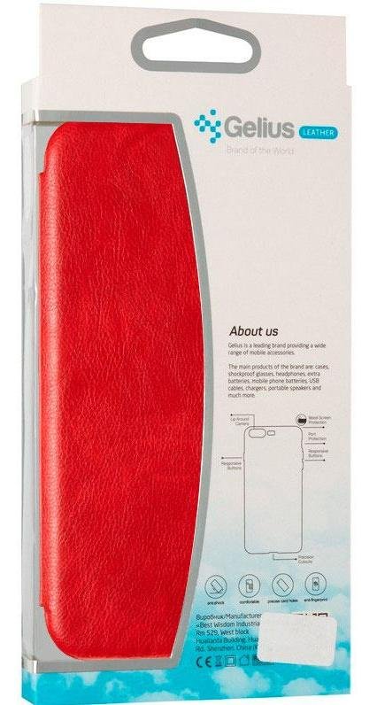 Чохол-книжка Gelius для Huawei Y5p - Book Cover Leather, Red