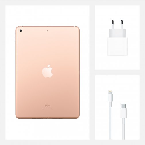 Планшет Apple iPad 2020 Wi-Fi 32GB Gold (MYLC2)