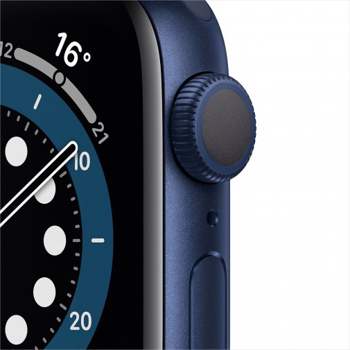 Смарт годинник Apple Watch Series 6 GPS 40mm Blue Aluminium Case with Deep Navy Sport Band (MG143)