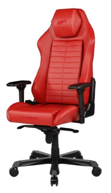 Крісло ігрове DXRacer Master DMC-D233S-R-A2, PU шкіра, Al основа, Red