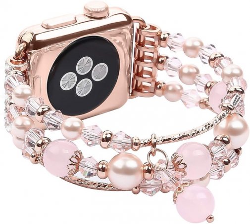 Ремінець HiC for Apple Watch 38/40mm - KOMEI Fashion Band Pink