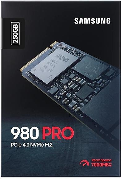 Твердотільний накопичувач Samsung 980 Pro 2280 PCIe 4.0 x4 NVMe 250GB (MZ-V8P250BW)