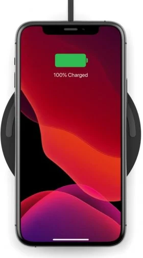 Фото: Бездротовий зарядний пристрій Belkin Pad Wireless Charging Qi 15W Black (WIA002VFBK) № 8 | KTC