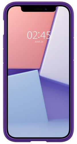 Чохол-накладка Spigen для iPhone 12 Mini - Crystal Hybrid Hydrangea Purple