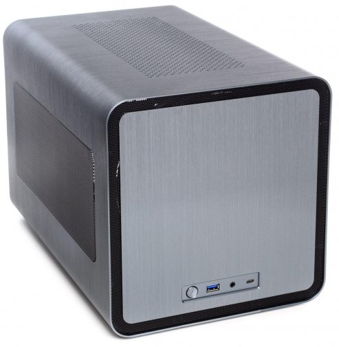 Корпус QUBE V8 Gray with window (QBV8D_FBNU3)