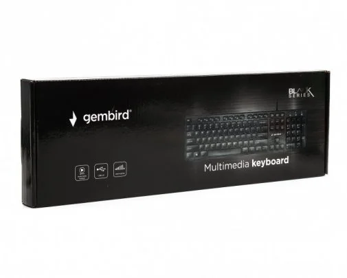 Фото: Клавіатура Gembird KB-MCH-03-UA Black № 6 | KTC