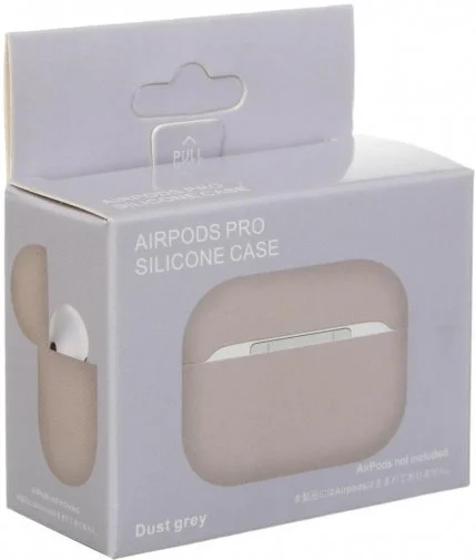 Фото: Чохол HiC for Airpods Pro - Silicone Case Dust Grey № 5 | KTC