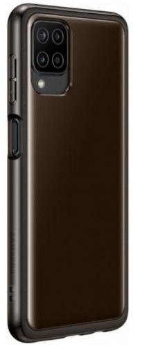 Чохол-накладка Samsung для Galaxy A12 (A125) - Soft Clear Cover Black