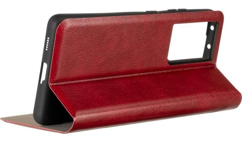  Чохол Gelius for Samsung S21 Ultra G998 - Book Cover Leather New Red (00000083667)