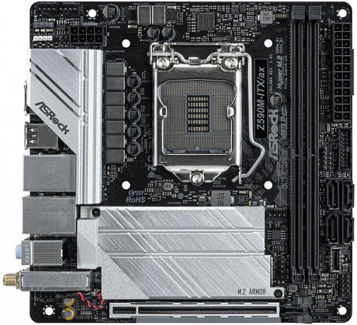 Материнська плата AsRock Z590M-ITX/AX