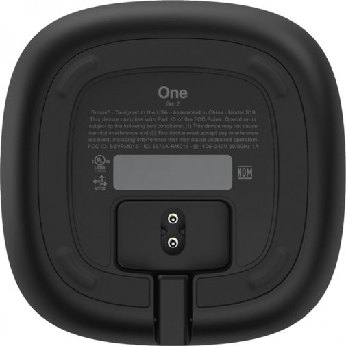  Smart колонка Sonos One Black (ONEG2EU1BLK)