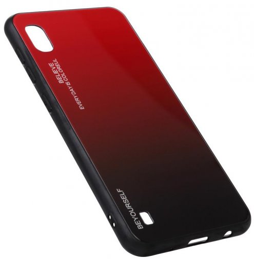 Чохол BeCover for Samsung M20 M205 - Gradient Glass Red/Black (703568)