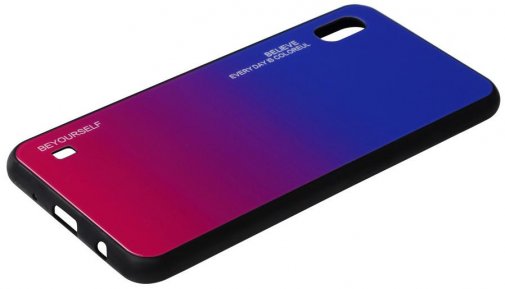 Чохол BeCover for Samsung M10 2019 M105 - Gradient Glass Blue/Red (703868)