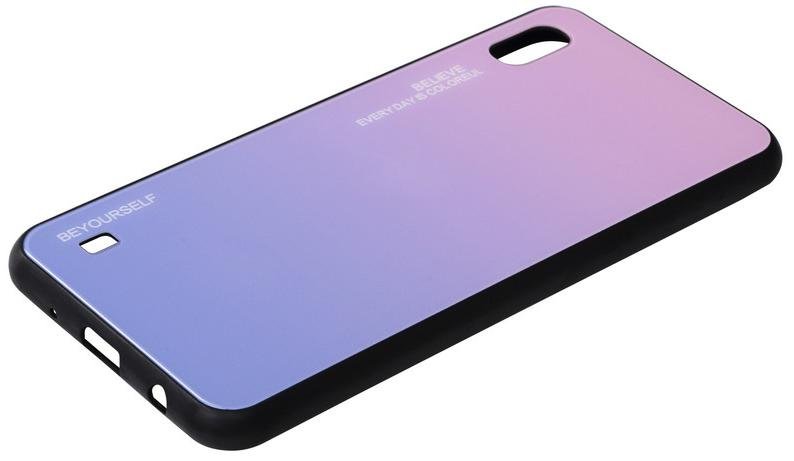 Чохол BeCover for Samsung A70 2019 A705 - Gradient Glass Pink/Purple (703864)