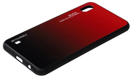 Чохол BeCover for Xiaomi Redmi Note 8 - Gradient Glass Red/Black (704450)