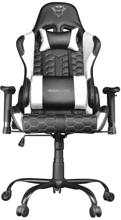 Фото: Крісло Trust GXT 708W Resto Black/White (24434_TRUST) № 6 | KTC
