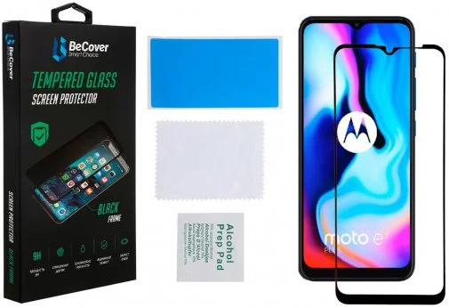 Фото: Захисне скло BeCover for Motorola Moto E7 Power/E7i Power - Black (706450) № 6 | KTC