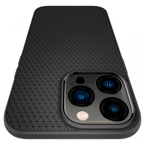  Чохол Spigen for iPhone 13 Pro - Liquid Air Matte Black (ACS03258)