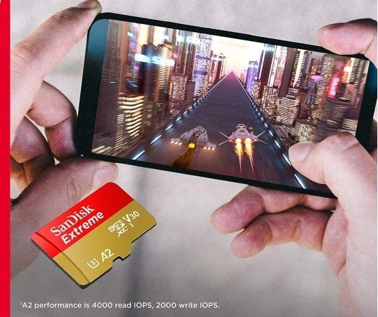 Карта пам'яті SanDisk Extreme Mobile Gaming Micro SDXC 128GB (SDSQXA1-128G-GN6MN)