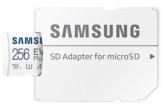 Карта пам'яті Samsung Evo Plus A2 Micro SDXC 256Gb (MB-MC256KA/RU)