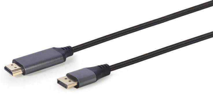 Кабель Cablexpert DP / HDMI 1.8m Black (CC-DP-HDMI-4K-6)