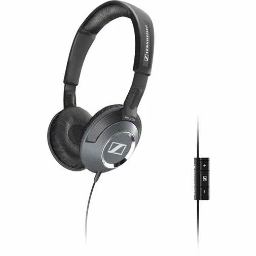 Фото: Гарнітура Sennheiser HD 218i чорно-сріблясті № 7 | KTC