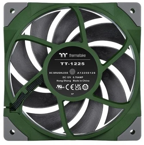 Фото: Кулер Thermaltake Toughfan Racing Green (CL-F117-PL12RG-A) № 10 | KTC