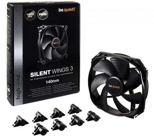 Вентилятор для корпуса be quiet! Silent Wings 3 PWM (BL067)