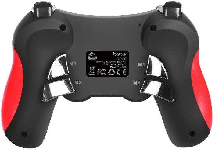 Фото: Геймпад Marvo GT-80 Wireless Black/Red № 7 | KTC