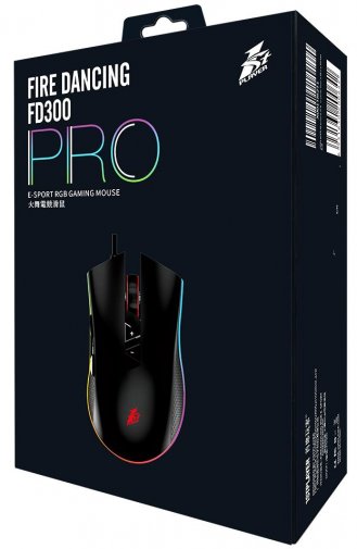 Миша 1stPlayer FD300 Pro RGB USB Black (FD300 PRO)