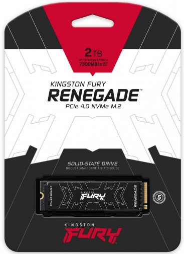 SSD-накопичувач Kingston Fury Renegade 2280 PCIe 4.0 x4 NVMe 2TB (SFYRD/2000G)