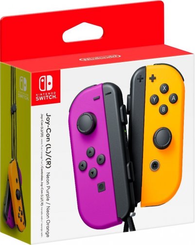 Геймпад Nintendo Joy-Con for Nintendo Violet/Orange (45496431310)