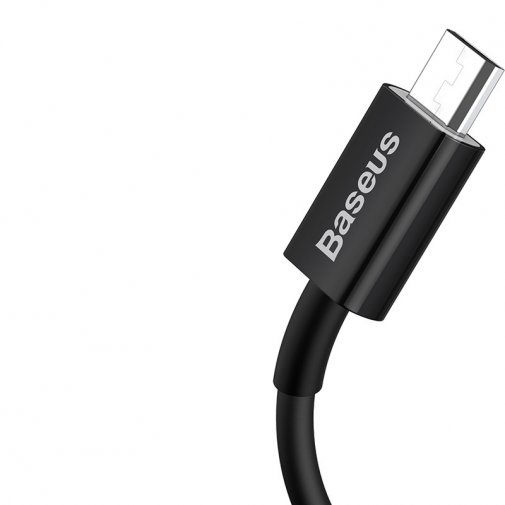 Кабель Baseus Superior Series Fast Charging 2A AM / Micro USB 1m Black (CAMYS-01)