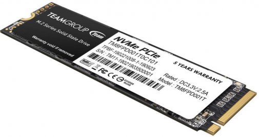 SSD-накопичувач Team MP33 Pro 2280 PCIe 3.0 x4 NVMe 1TB (TM8FPD001T0C101)