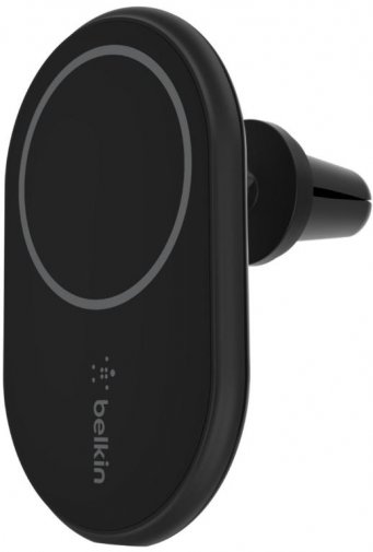 Кріплення для мобільного телефону Belkin Car Mount Magnetic Charging Qi Black (WIC004BTBK-NC)
