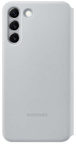 Чохол Samsung for Galaxy S22 Plus - Smart LED View Cover Light Gray (EF-NS906PJEGRU)
