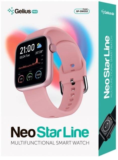 Смарт годинник Gelius Pro GP-SW002 - Neo Star Line Pink (00000084884)