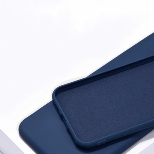Чохол incore for ZTE BLADE A51 - Soft Silicone Case Dark Blue (PC-004895)