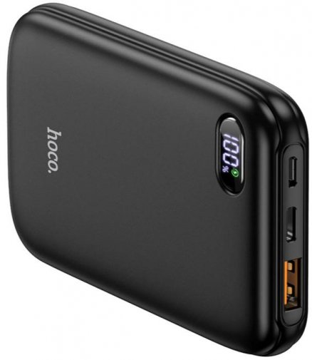 Батарея універсальна Hoco Q2 Galax Display 10000mAh Black (Q2 10000 Black)