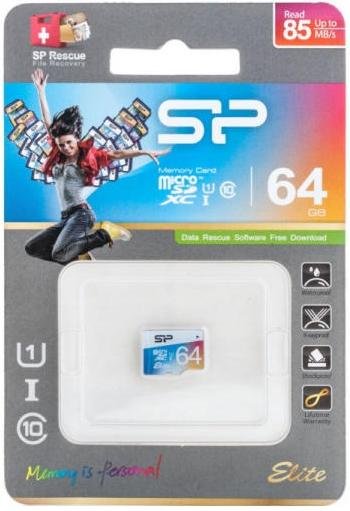 Карта пам'яті Silicon Power V10 A1 Micro SDXC 64GB (SP064GBSTXBV1V20)