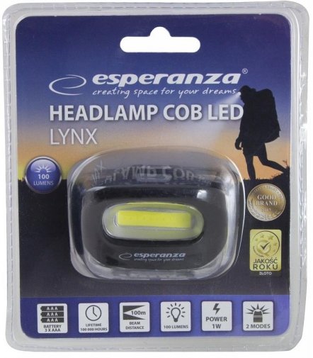 Ліхтарик на голову Esperanza Head Lamp LED Lynx (EOT038)
