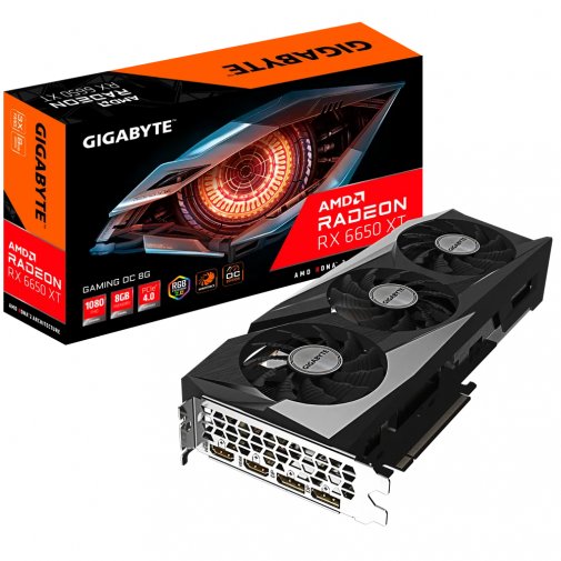 Відеокарта Gigabyte RX 6650 XT Gaming OC 8G (GV-R665XTGAMING OC-8GD)