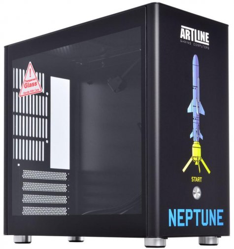 Корпус QUBE V9 Patriot Neptune Silver with window (QBV9M_WSNU3PN)