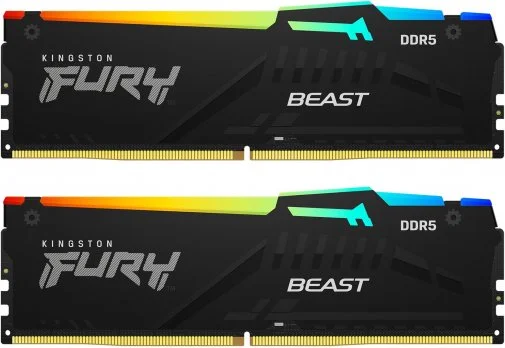 Фото: Оперативна пам’ять Kingston FURY (ex. HyperX) Beast RGB DDR5 2x16GB (KF556C40BBAK2-32) № 7 | KTC