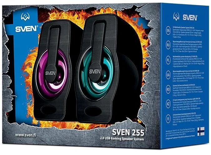 Фото: Колонки Sven 2.0 255 Black № 13 | KTC