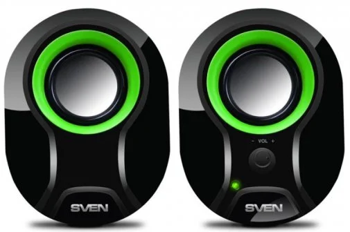 Фото: Колонки Sven 290 Black/Green № 6 | KTC