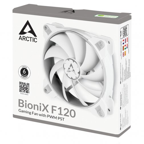 Вентилятор для корпуса Arctic BioniX F120 Grey/White (ACFAN00164A)